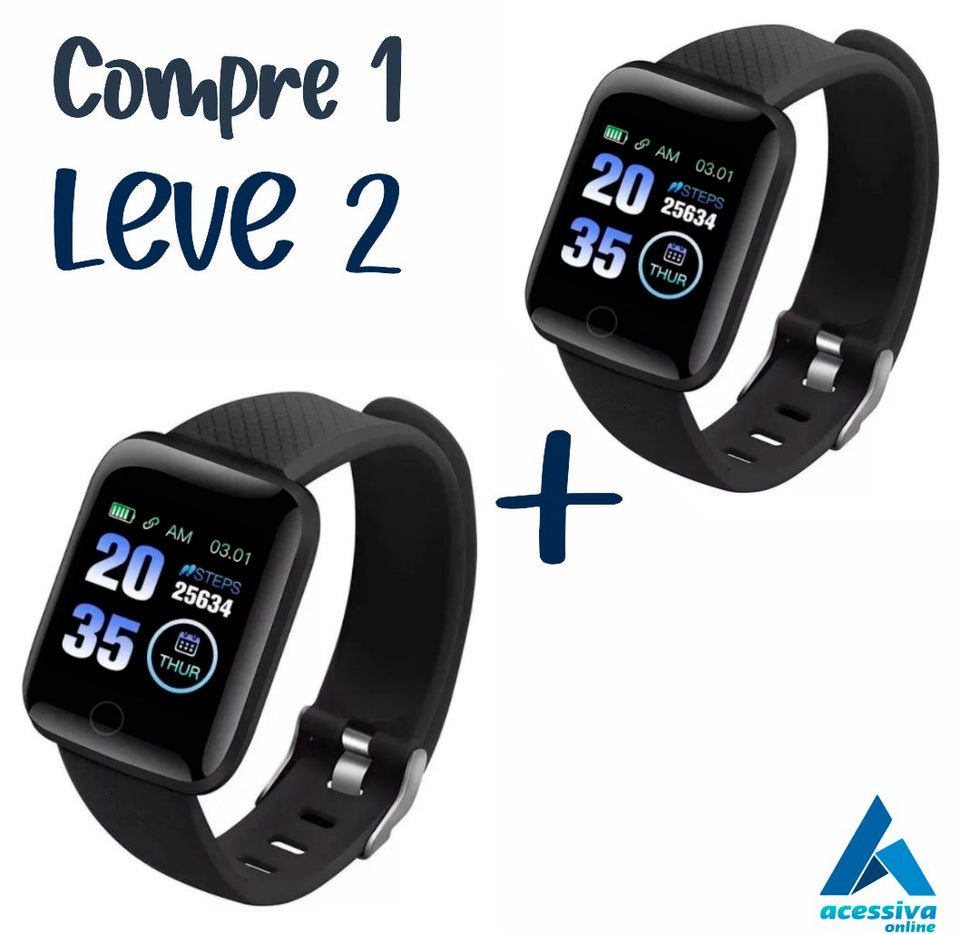 Smartwatch Q5 - Compre 1 Leve 2