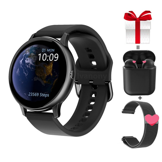 Smartwatch DT88 + Fone Bluetooth + Pulseira Brinde
