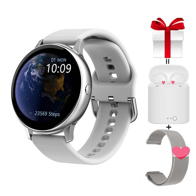 Smartwatch DT88 + Fone Bluetooth + Pulseira Brinde